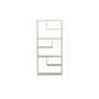 Voir la diapositive 6 : Paris Prix Étagère Bibliothèque 6 Niveaux  Staal  188cm Beige