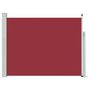 Voir la diapositive 2 : VIDAXL Auvent lateral retractable de patio 140x500 cm Rouge