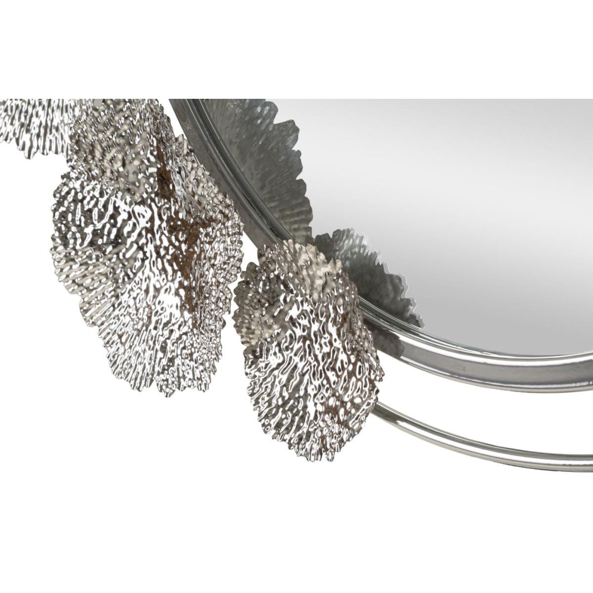 Voir la diapositive 4 : Paris Prix Miroir mural design  kandi  85cm argent