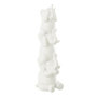 Voir la diapositive 1 : Paris Prix Statuette Éléphant Pyramide  Burl  31cm Blanc