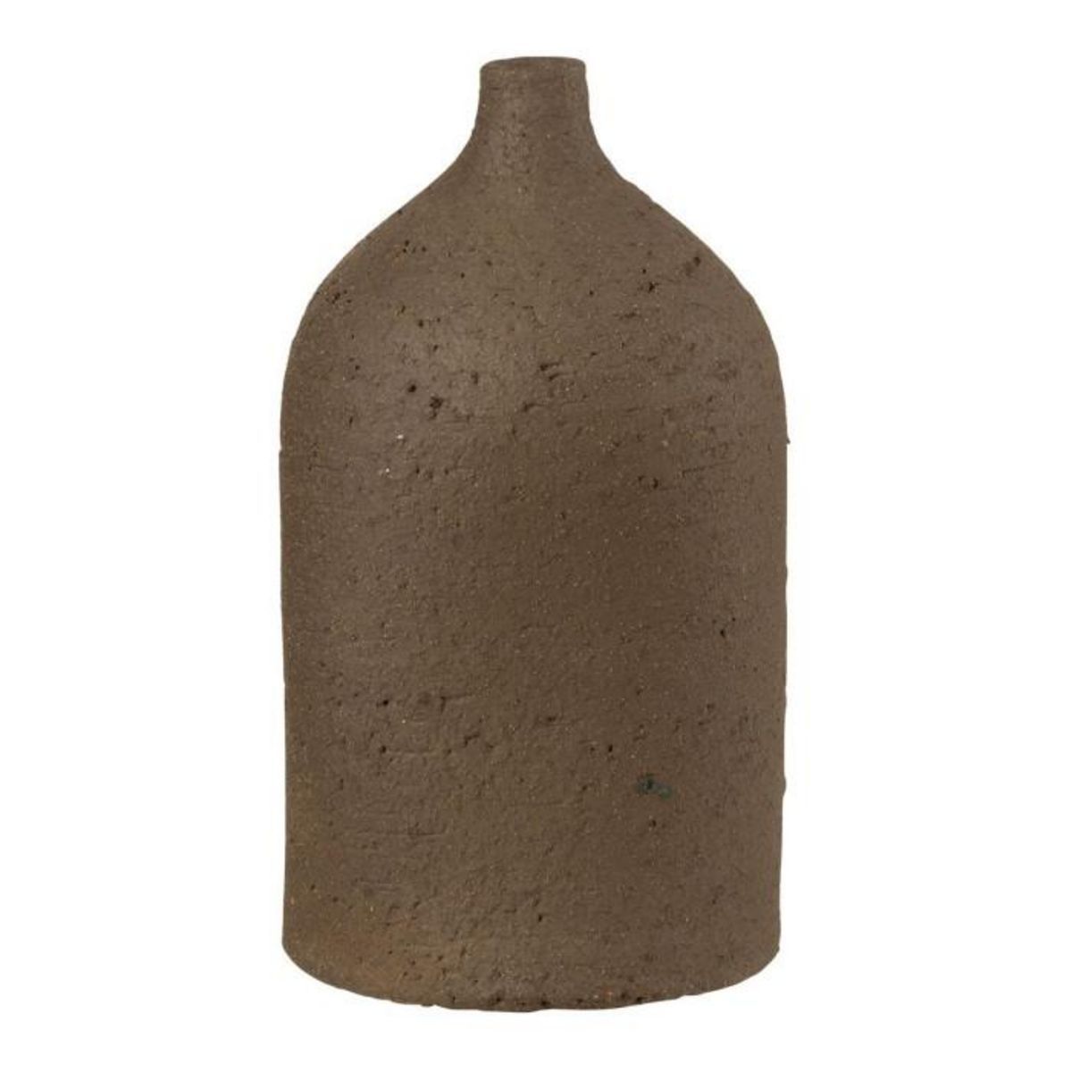 Paris Prix Vase Bouteille en Céramique  Enya  28cm Marron
