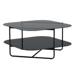 Paris Prix Table Basse en Verre  Un-Line  85cm Noir