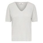 JACQUELINE DE YONG T-Shirt Gris Perle Femme JDY Laya. Coloris disponibles : Blanc