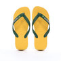 Voir la diapositive 4 : HAVAIANAS Tongs Jaune/Verte Homme Havaianas Brasil