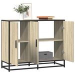 VIDAXL Buffet chene sonoma 94x35x76 cm bois d'ingenierie