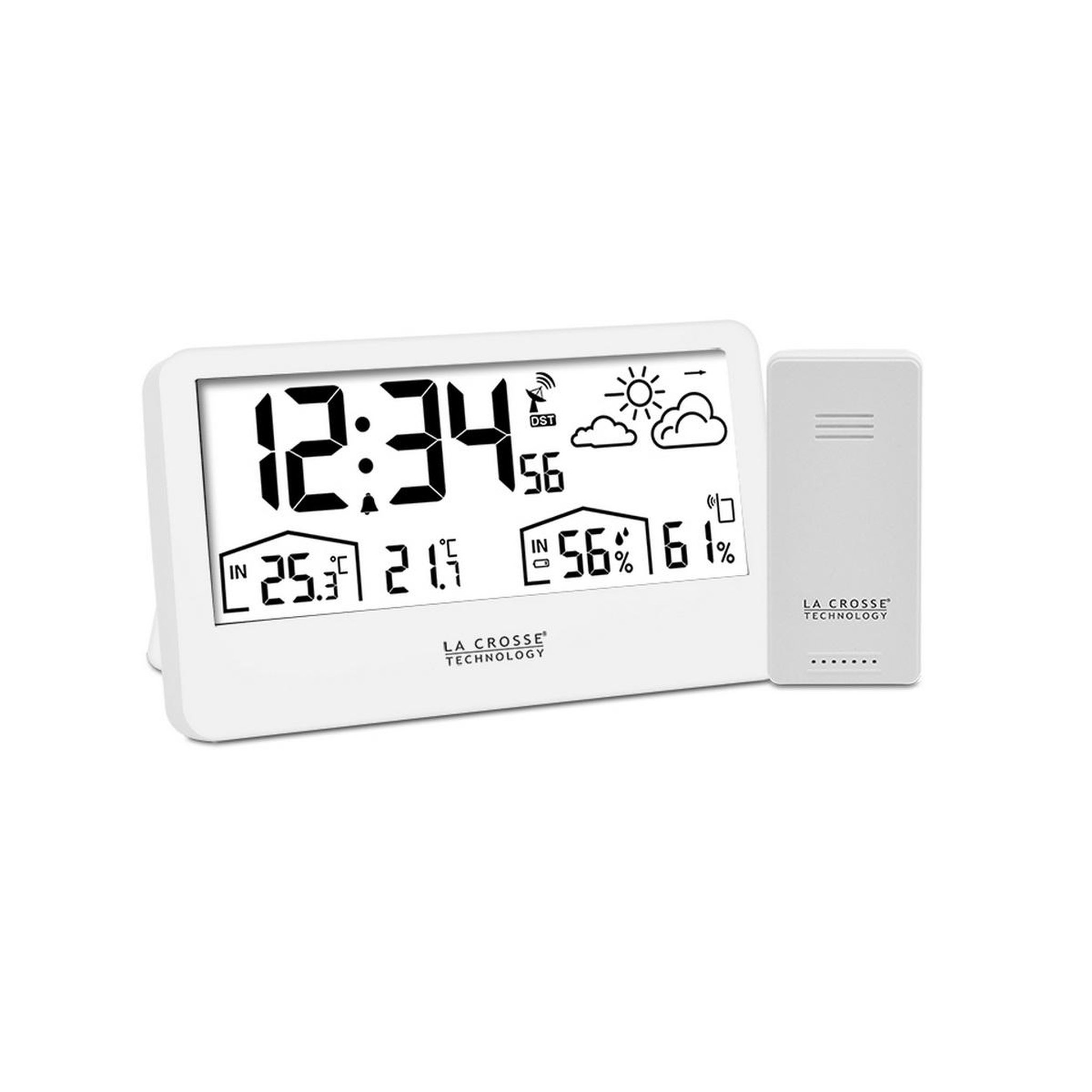 Voir la diapositive 2 : La crosse technology Station météo blanc - ws6230-whi