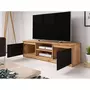 BEST MOBILIER Robin - meuble tv - 120 cm - style industriel -