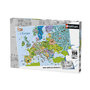 Voir la diapositive 2 : RAVENSBURGER Puzzle 150P - carte d Europe