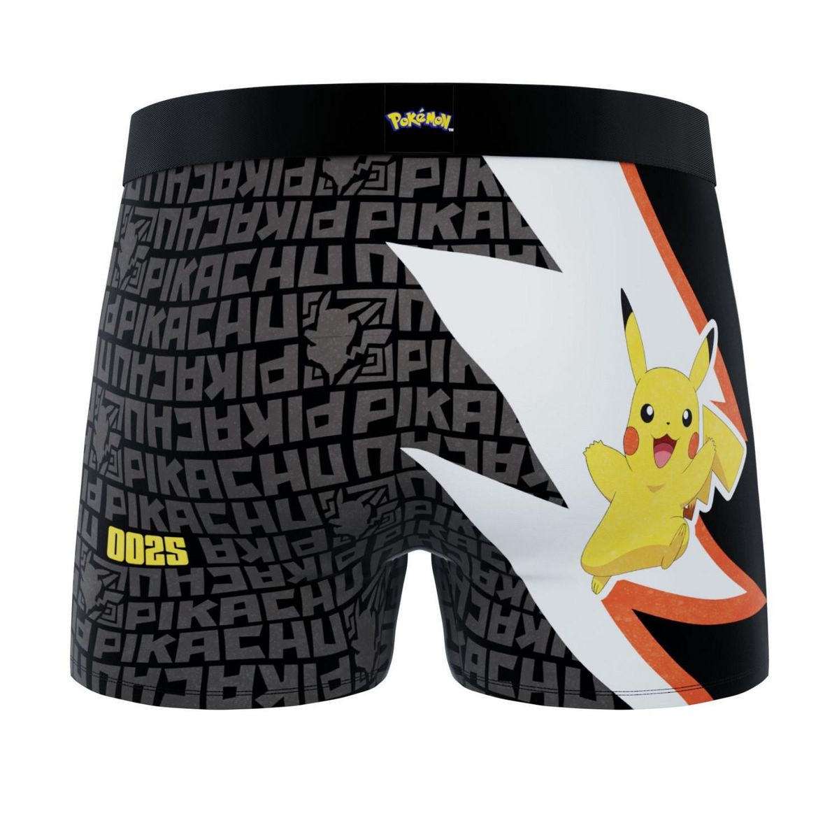 FREEGUN Lot de 3 boxers enfant Pokemon Pikachu