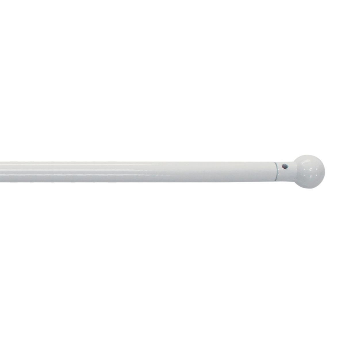 Paris Prix Tringle Déco Extensible  Bolla  40-60cm Blanc