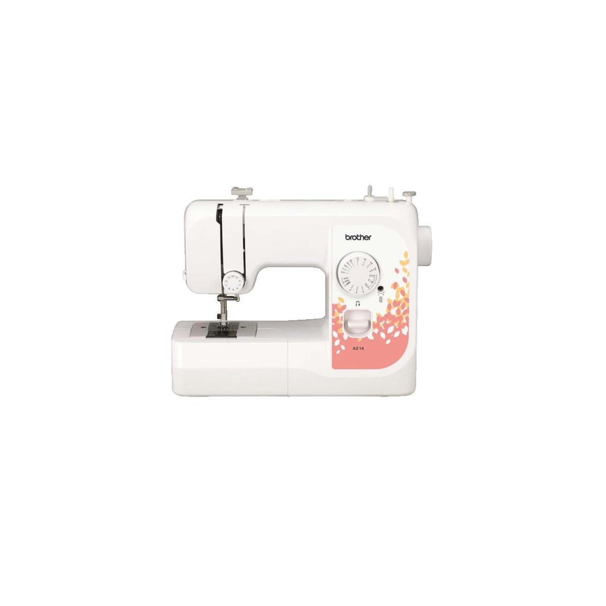 Brother Machine à coudre Brother AZ14 Blanc avec accent rose