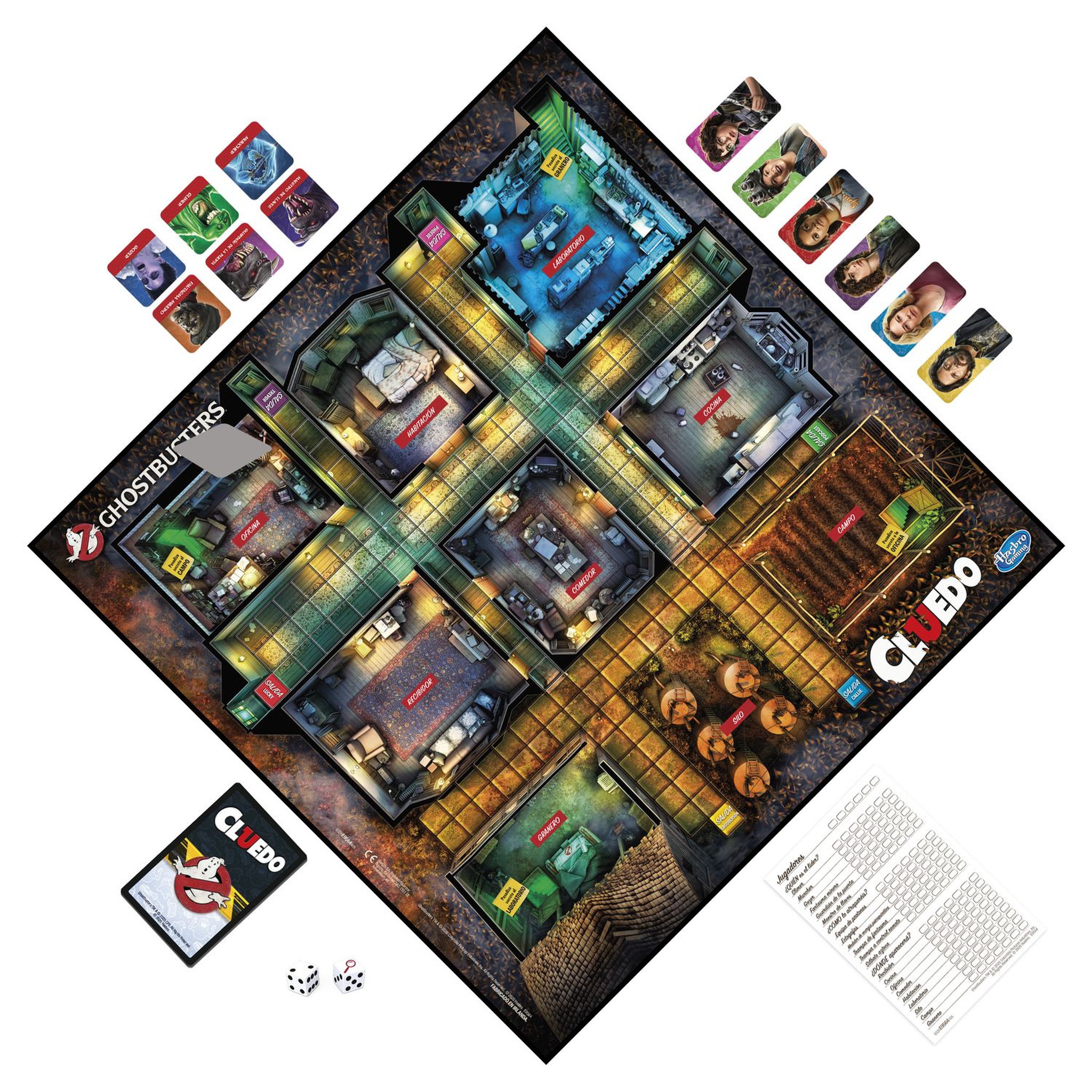 Voir la diapositive 2 : HASBRO Jeu Cluedo Ghostbusters