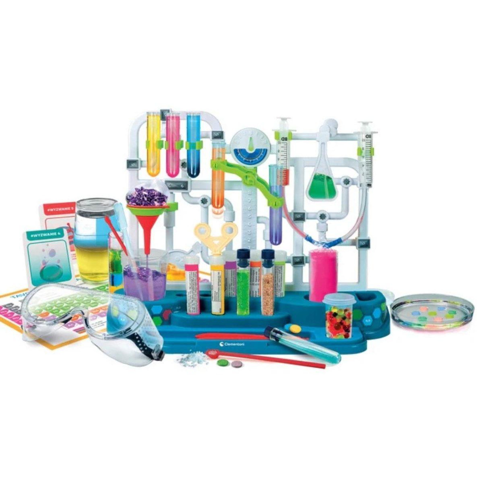 Voir la diapositive 3 : CLEMENTONI Coffret scientifique  50805 science  and  jeu - super chimie