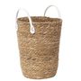 Voir la diapositive 4 : Paris Prix Lot de 3 Paniers Déco  Tressé  45cm Naturel & Blanc