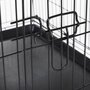 Voir la diapositive 6 : PAWHUT Cage caisse de transport pliante pour chien en métal noir 91 x 61 x 67 cm