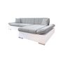 Voir la diapositive 5 : BEST MOBILIER Livio - canapé d'angle - convertible avec coffre - 4 places - style contemporain - droit
