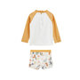Voir la diapositive 2 : Petit Béguin Maillot de bain bébé 2 pièces t-shirt de protection UV & boxer Wakae