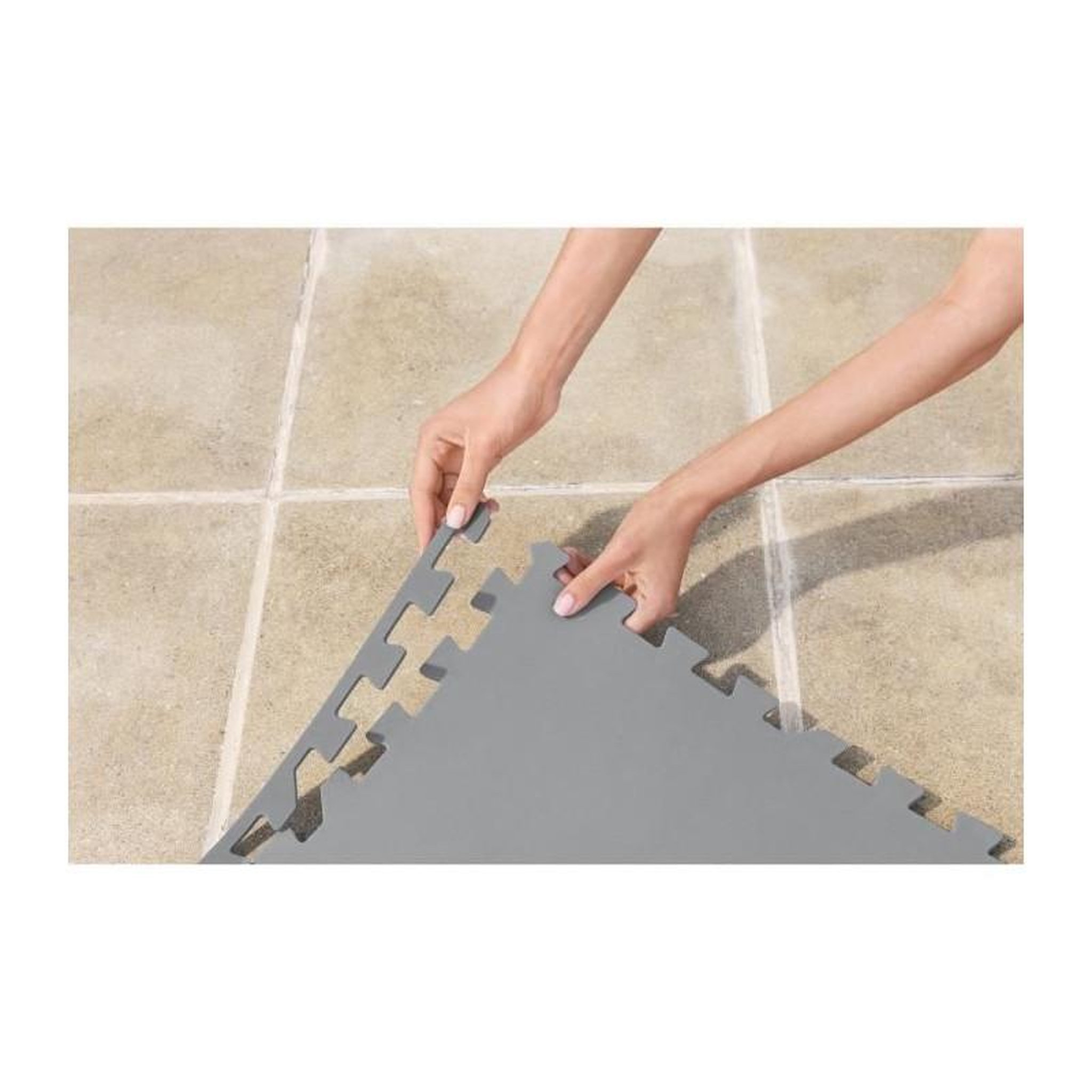 Voir la diapositive 4 : BESTWAY Tapis de sol pour spa gonflable Lay-Z-Spa carré ou rond - Bestway