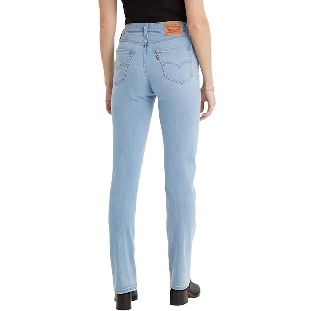 Levi's Jean 724  Délaver Clair Femme Levi's  High Rise Straight 18883