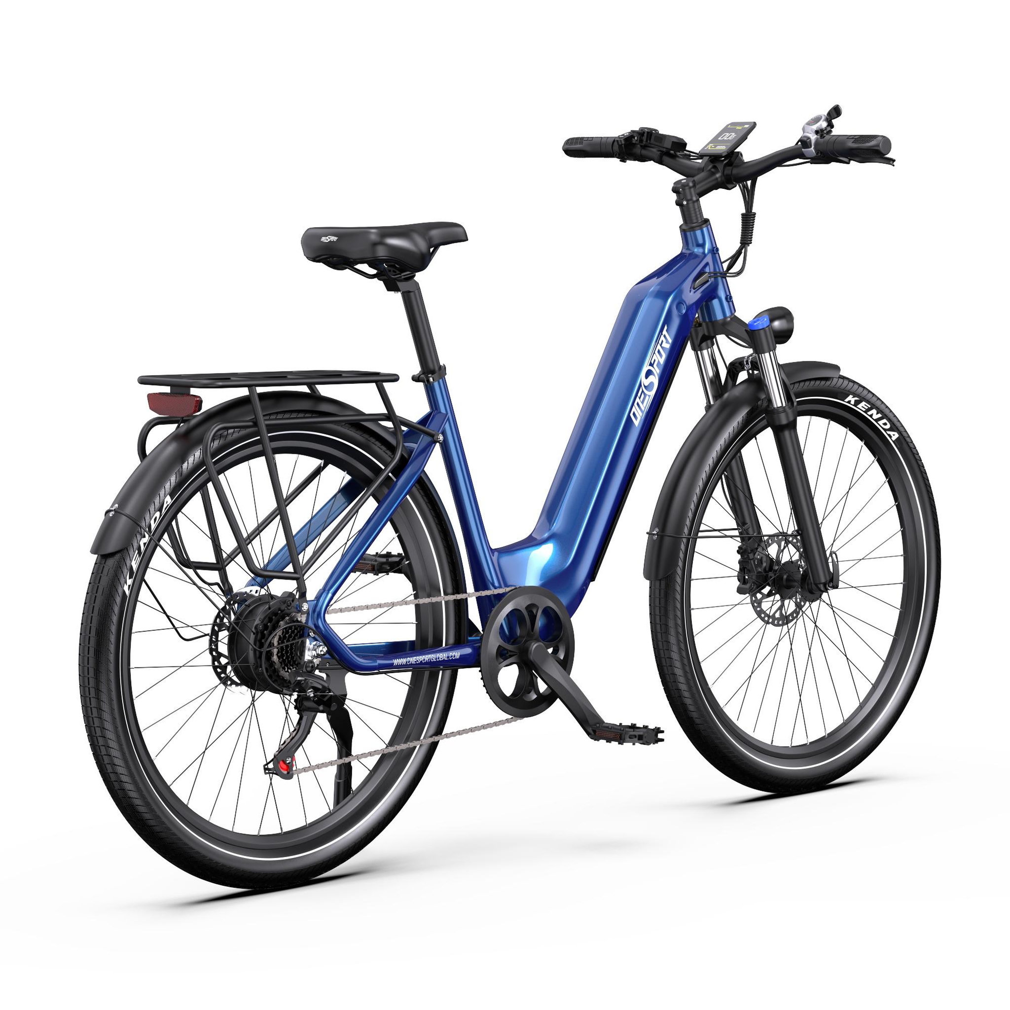 Voir la diapositive 3 : ONESPORT Vélo électrique urbain OneSport OT05 27,5