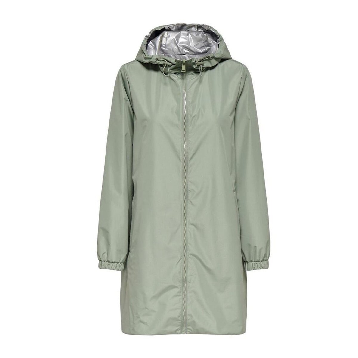 Only Coupe vent à capuche réversible /Argent Femme Only Fry