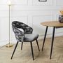 Voir la diapositive 2 : The Home Deco Factory Lot de 2 chaises assise tressée LUND
