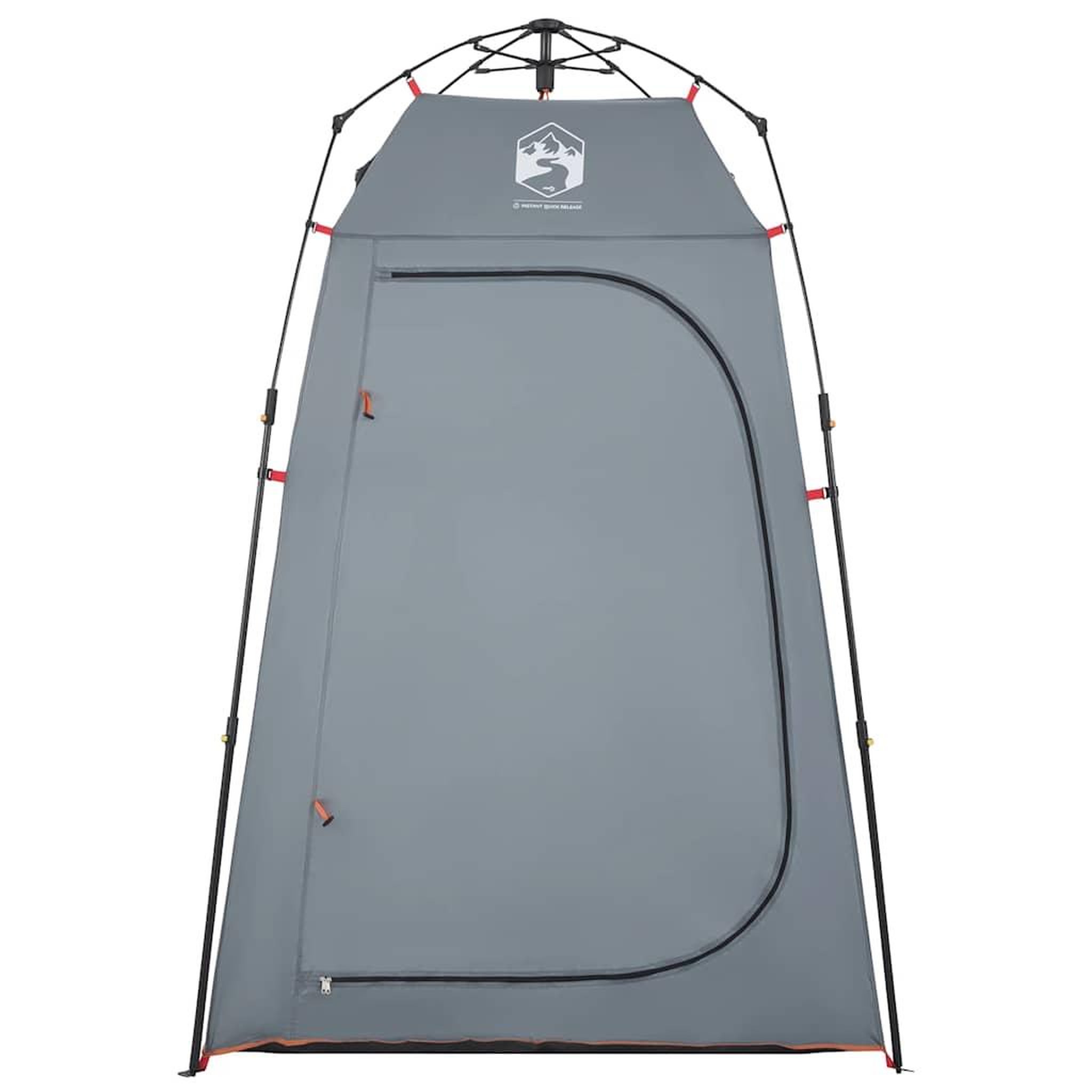 Voir la diapositive 5 : VIDAXL Tente d'intimite gris liberation rapide impermeable