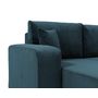 Voir la diapositive 4 : BEST MOBILIER Artemisa - canapé d'angle réversible 4 places - convertible avec coffre - en velours côtelé