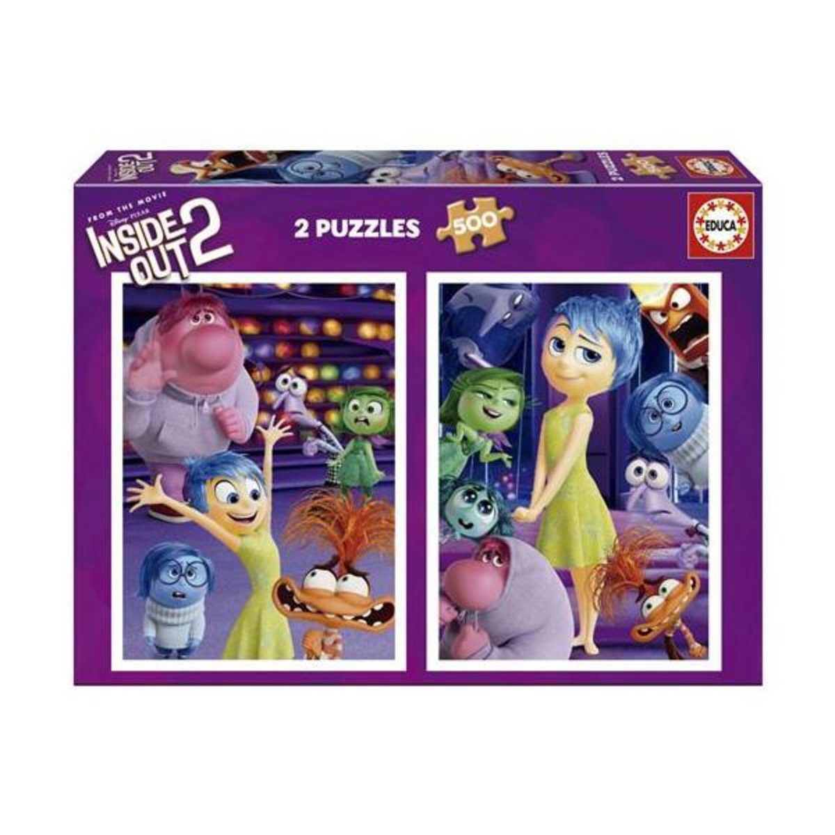 EDUCA Set de 2 puzzles 500 pièces Educa Vice versa 2