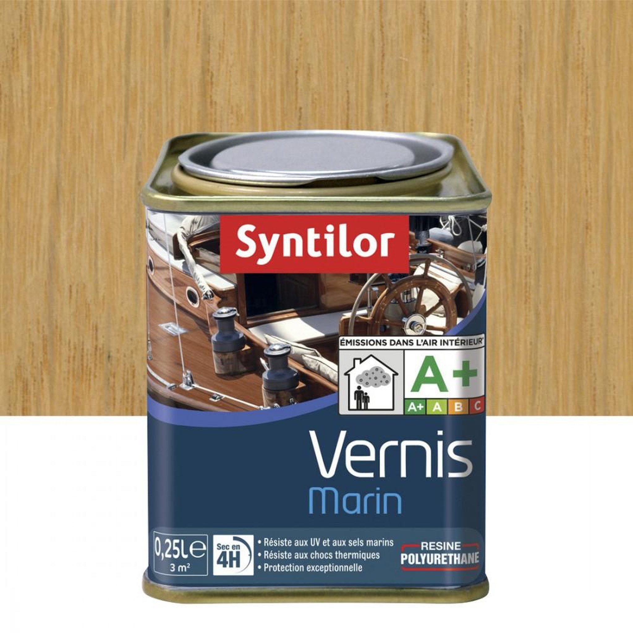 CENTRALE BRICO Vernis marin bois SYNTILOR incolore mat 0.25 l