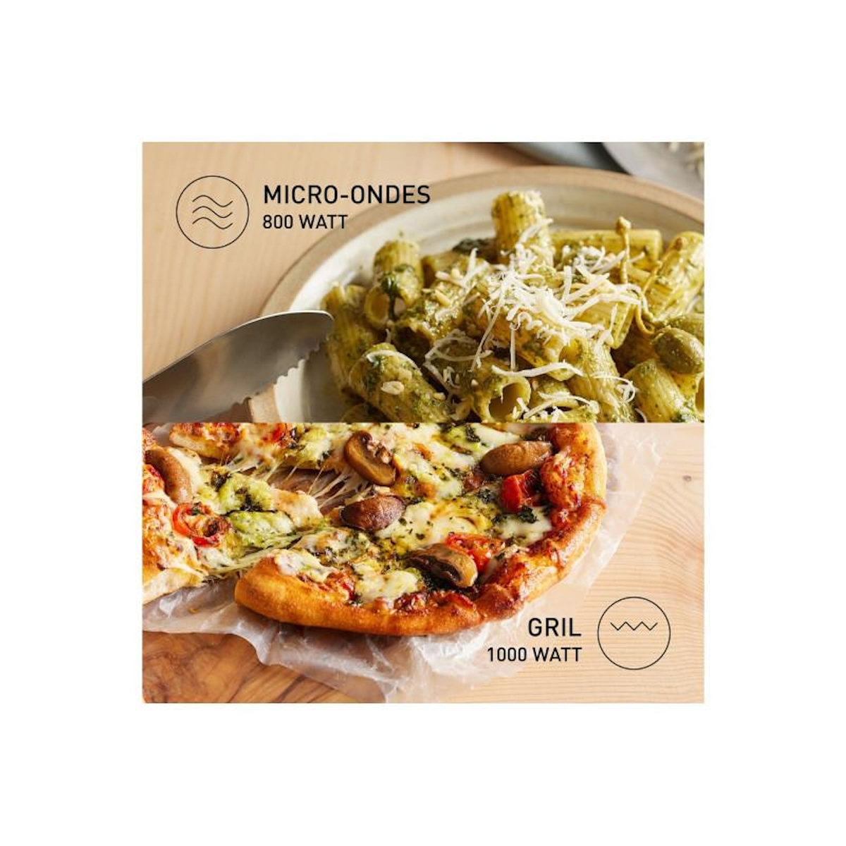 PANASONIC Micro ondes + Gril Panasonic NN GT21QWEPG