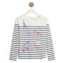 IN EXTENSO T-shirt manches longues tour eiffel fille