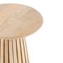 Voir la diapositive 2 : Paris Prix Table d'Appoint Design en Bois  Vincent  40cm Naturel