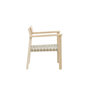 Voir la diapositive 3 : Paris Prix Fauteuil Style Chaise en Bois  Krois  77cm Naturel