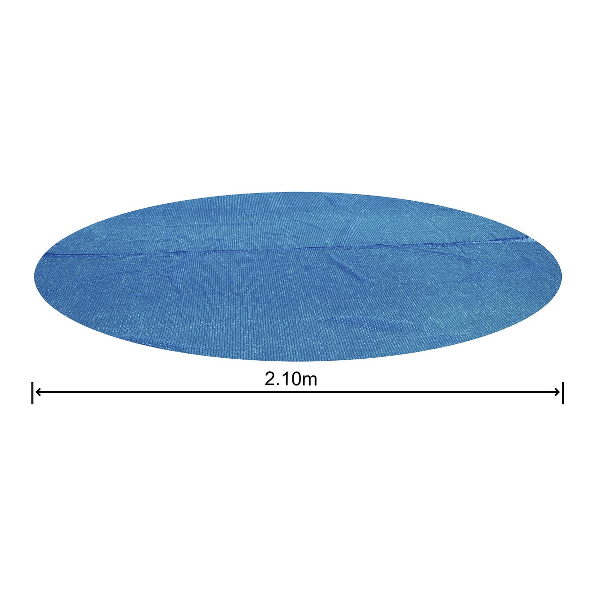 Voir la diapositive 1 : BESTWAY Bâche solaire diamètre 210 cm