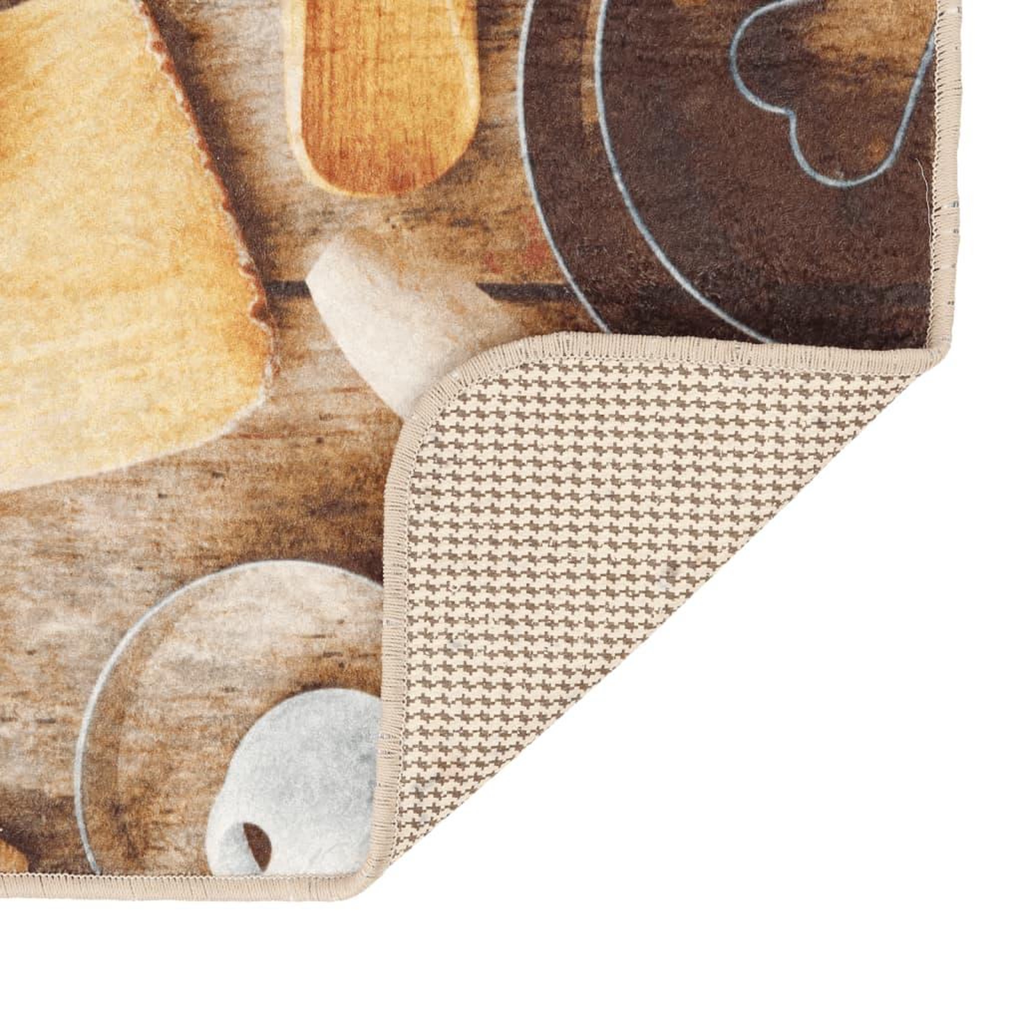 Voir la diapositive 4 : VIDAXL Tapis de cuisine multicolore 60x180 cm lavable antiderapant