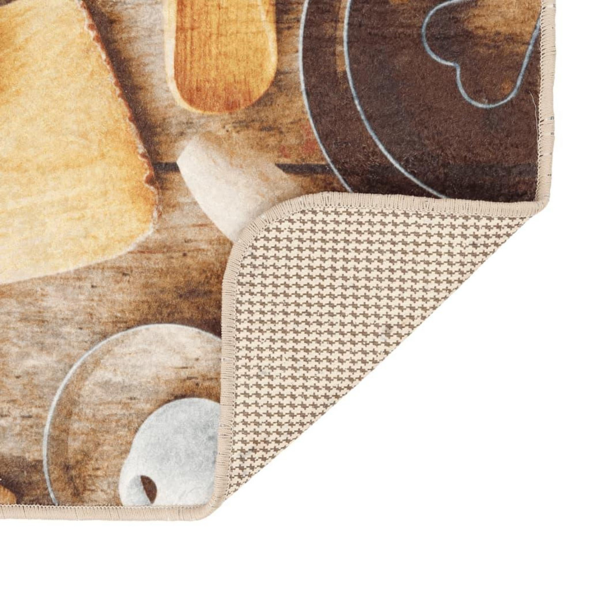 VIDAXL Tapis de cuisine multicolore 60x180 cm lavable antiderapant