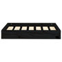 Voir la diapositive 3 : VIDAXL Lit pour chien Noir 61,5x49x9 cm Bois de pin solide