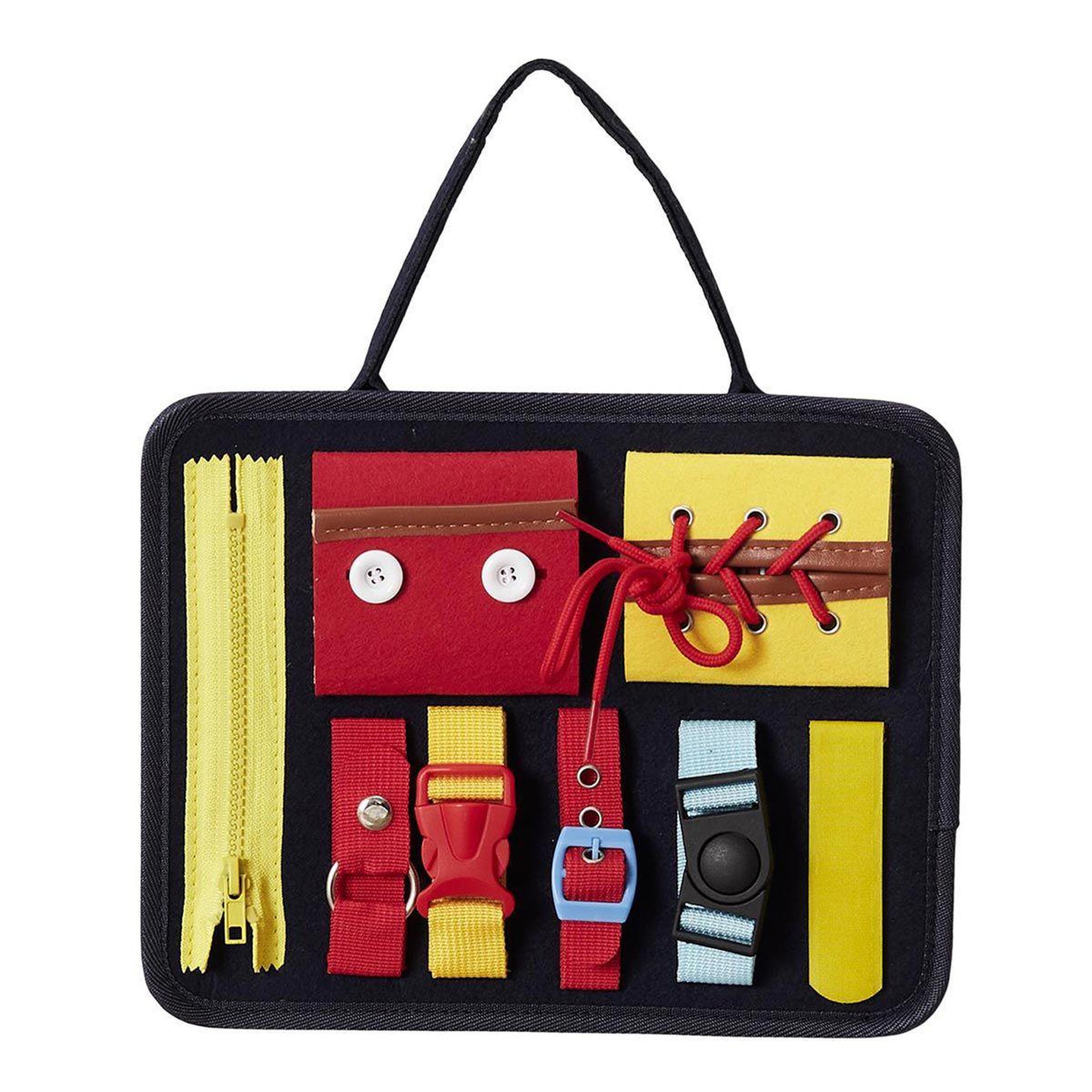 Jeux 2 momes Malette Multi Sensorielle  Montessori  28cm Noir