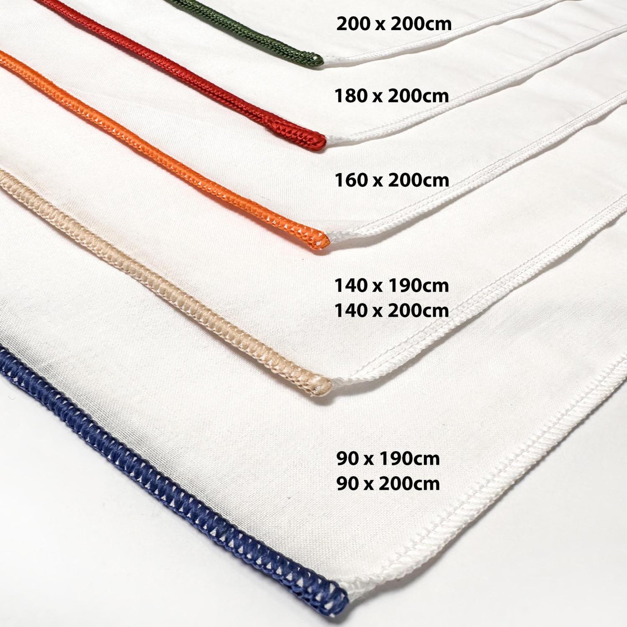 Voir la diapositive 4 : SOLEIL D'OCRE Drap housse en polycoton percale, par soleil d'ocre