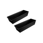 ZENKER Lot de 2 moules à cake 25 cm Zenker Pure
