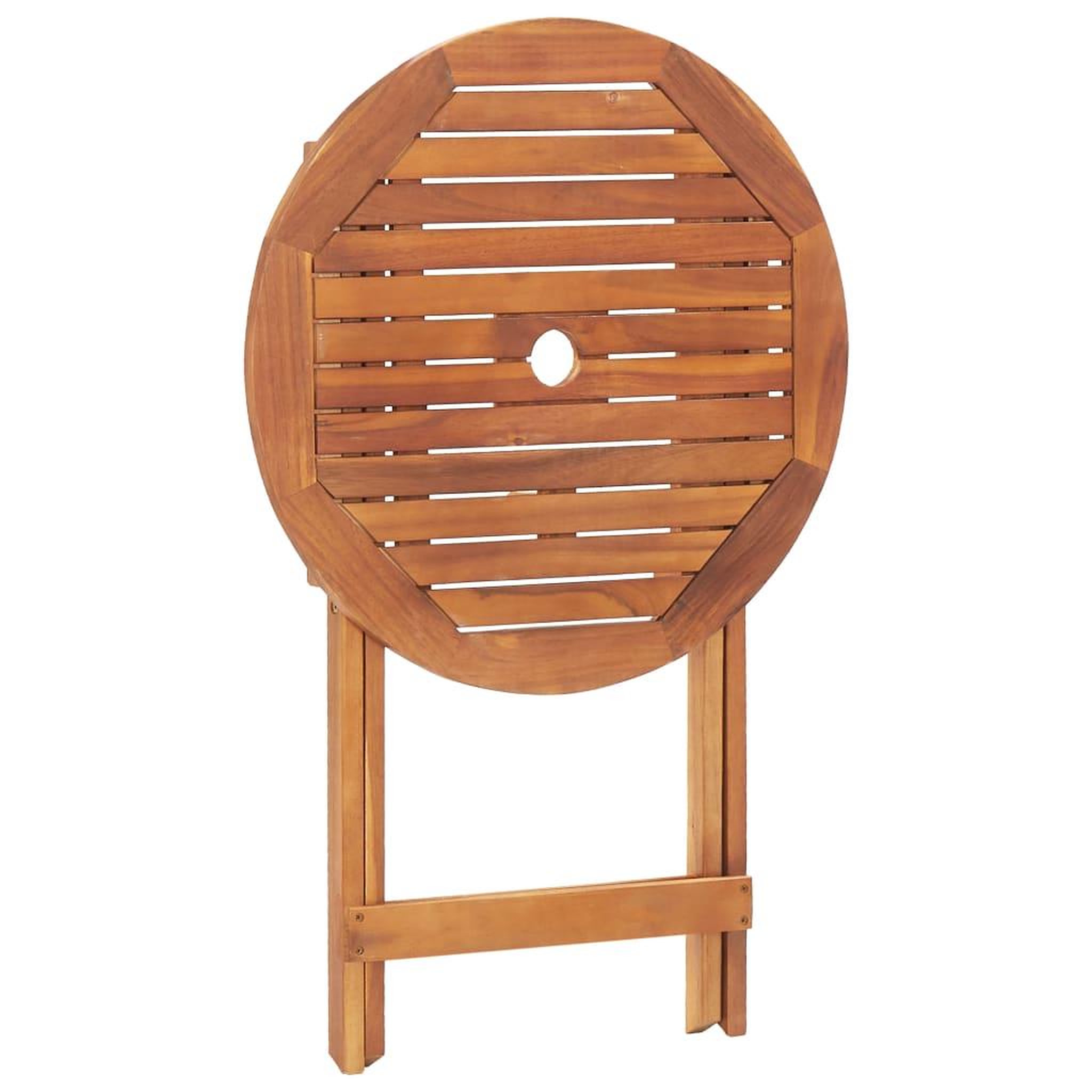 Voir la diapositive 4 : VIDAXL Table pliable de jardin 60x75 cm bois d'acacia massif