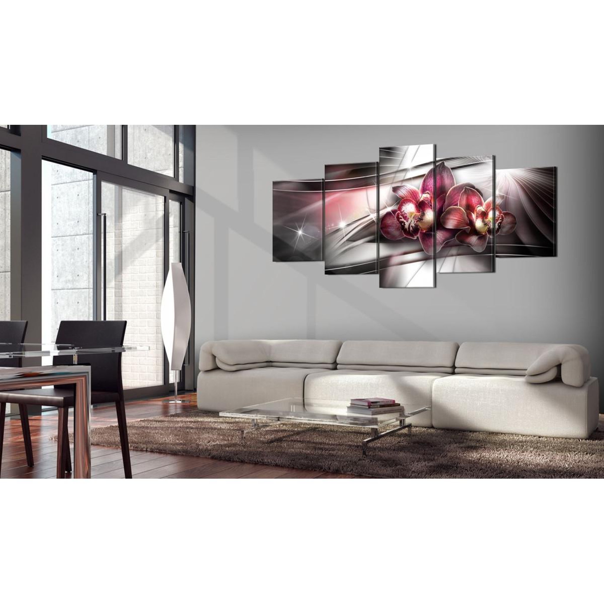 Voir la diapositive 2 : Paris Prix Tableau imprimé  dark beauty