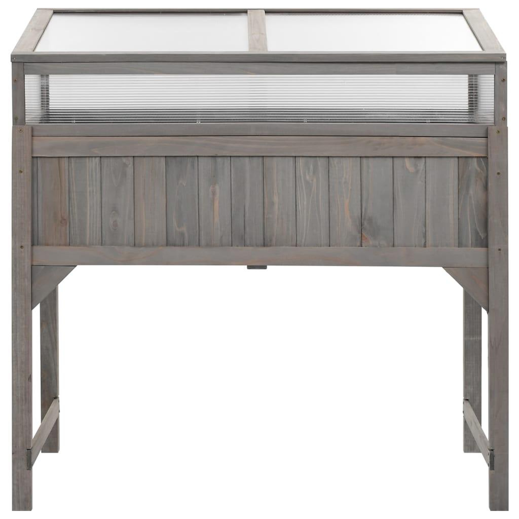 Voir la diapositive 3 : VIDAXL Lit sureleve avec serre 110x54x120 cm bois de sapin massif