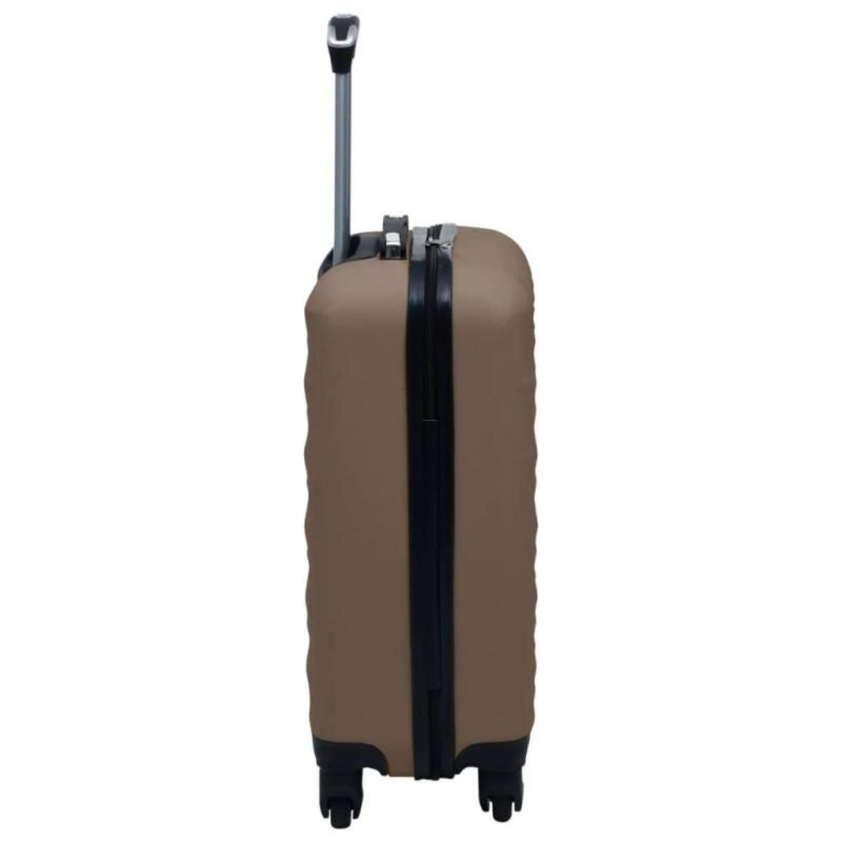 VIDAXL Valise rigide Marron ABS