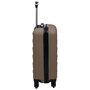Voir la diapositive 3 : VIDAXL Valise rigide Marron ABS