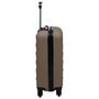 Voir la diapositive 3 : VIDAXL Valise rigide Marron ABS
