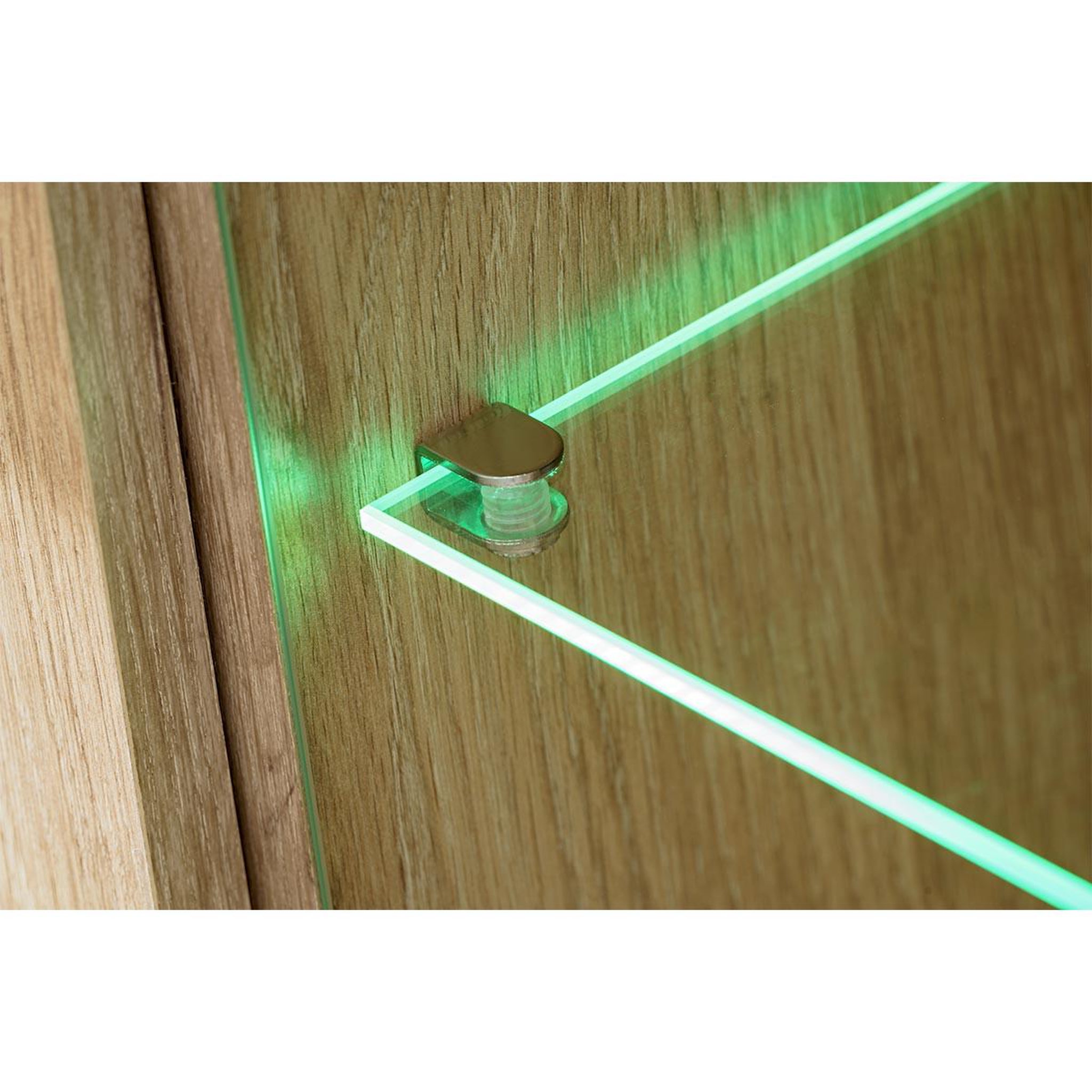 Voir la diapositive 5 : Paris Prix Meuble de rangement haut rainuré  catalina  197cm naturel