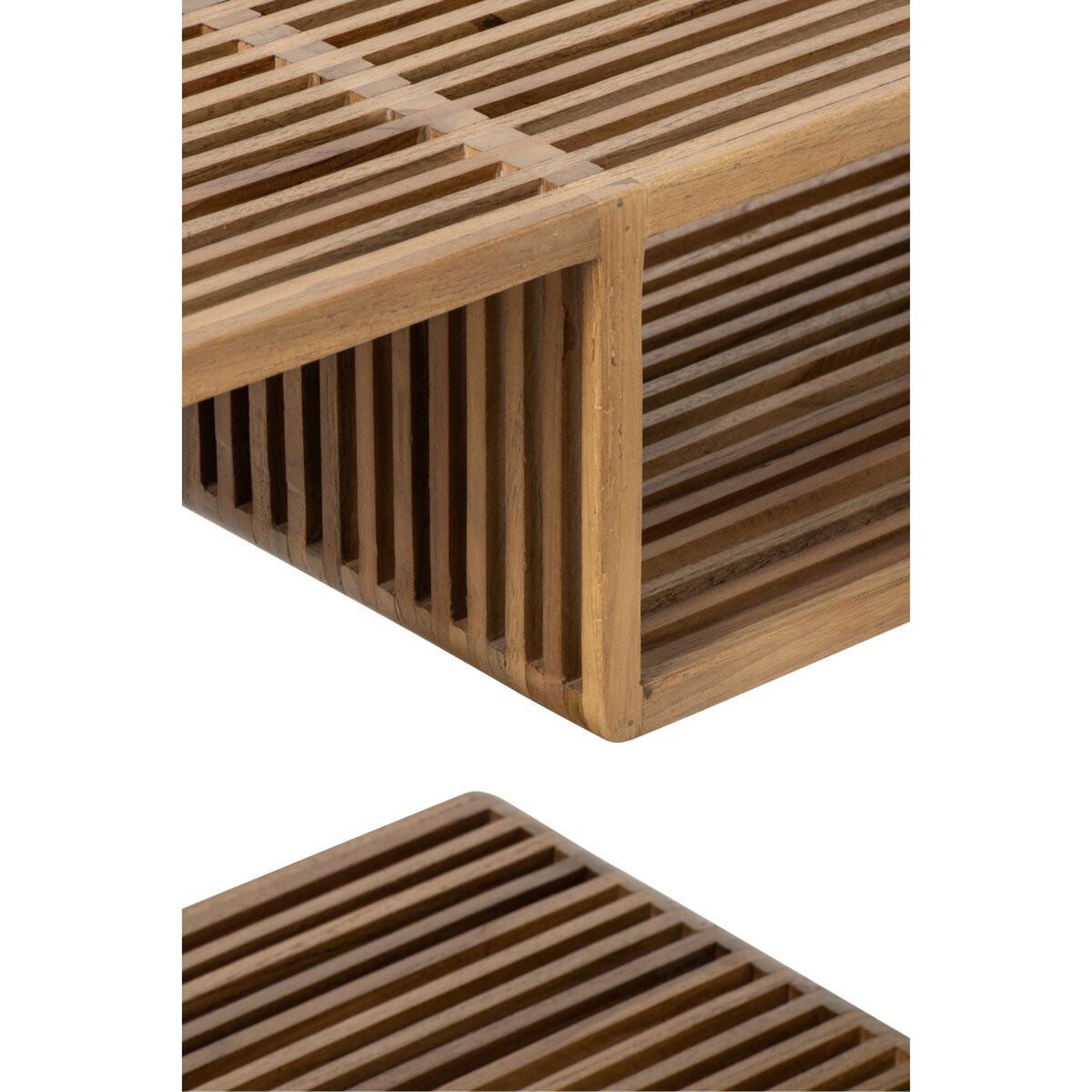 Voir la diapositive 6 : Paris Prix Étagère Design en Bois  Lars  85cm Naturel