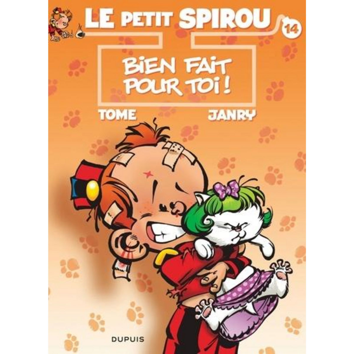 LE PETIT SPIROU TOME 14 : BIEN FAIT POUR TOI ! PRECEDE DE  MON MARIAGE AVEC MA PROF DE CALCUL , Tome
